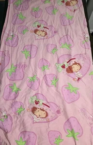 Vintage Strawberry Shortcake Twin Fitted Sheet - Picture 1 of 11