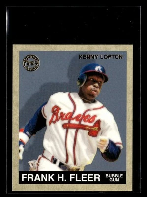 1997 Fleer Kenny Lofton Goudey Greats Gold Foil #6 Atlanta Braves U4176 - Image 1 of 2