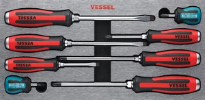 MEGADORA JAWSFIT Tang-Thru Screwdriver 8PC. Set VST-9308EVA Brand New! - Picture 1 of 2