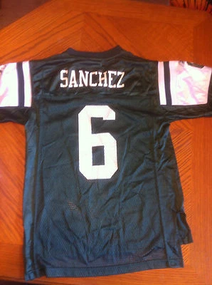 CAMISETA DE MARK SANCHEZ #6 NEW YORK JETS JUVENIL REEBOK NFL ¡ENVÍO GRATUITO! Foto 1 de 2