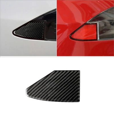 Cubierta de panel de puerto de carga interior de fibra de carbono para Tesla Model X 2014-2019 Foto 1 de 4