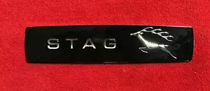 Triumph Stag Rear LHS Emblem Badge new original (no reproduction) - Bild 1 von 2