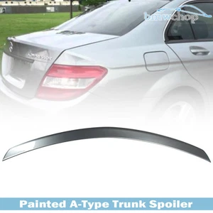 Fits MB BENZ C W204 Fit For A Look Trunk Spoiler Wing 14 Painted Color #792 - Picture 1 of 5