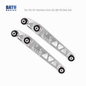 Cast Aluminum Rear Lower Control Arms for 93-97 Honda Civic EG 88-95 Del Sol - Picture 1 of 10