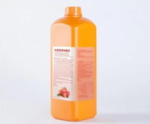 BODUO Premium Peach Syrup Pfirsich-Sirup Pink  2 L für Bubble Tea/ Cocktail - Bild 1 von 3