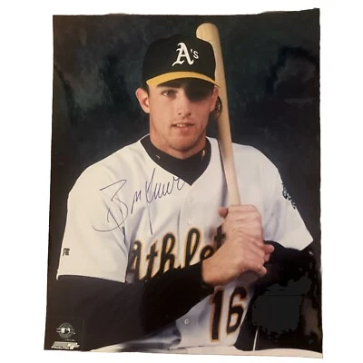BEN GRIEVE Autographed / Signed 8x10 Photo, Oakland A's, w/COA - Image 1 of 2