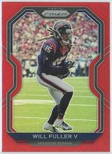 WILL FULLER V 2020 Panini Prizm NFL Retail Red Prizm SSP Card #77 - Picture 1 of 2