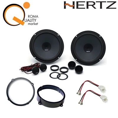 Hertz K 165 Kit 4 Casse fit Alfa 159 Anteriori o Posteriori Woofer Tweeter K165 - Immagine 1 di 4