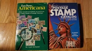 Linn's Stamp AMERICANA - Collecting Book GAYLE McDANIEL & Harris Postage Stamps - Picture 1 of 12