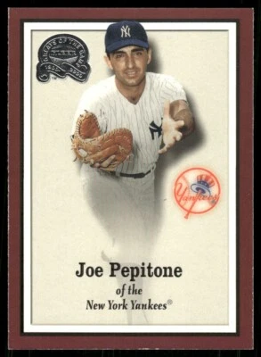Joe Pepitone New York Yankees #30 2000 Fleer Greats of the Game Baseball Card - Image 1 of 2
