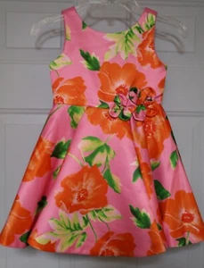 ABEL & LULA GIRL'S SIZE 5 GIRL'S SLEEVELESS SPECIAL OCCASION DRESS TULLE LINED - Picture 1 of 8