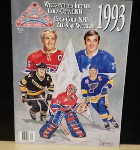 Programma gioco NHL All Star Weekend 1993 Montreal Forum ex come nuovo - Foto 1 di 1