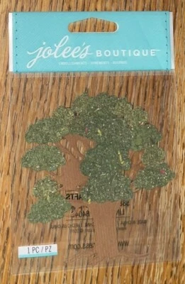 Jolees Summer дерево парк семьи играть дерево дом детская площадка двор для скрапбукинга стикер - Изображение 1 из 4