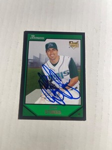Tampa Bay Rays BRIAN STOKES Signed Card