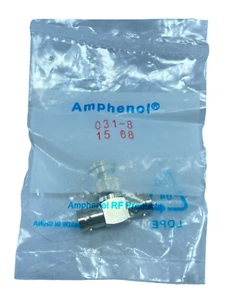 Amphenol 031-815 08 RF Productos BNC Clavija Macho Varilla A BNC Jack, Hembra - Imagen 1 de 7