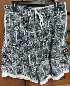 Uzzi Amphibious Gear Shorts Size XXL swimwear black and white - Picture 1 of 5