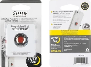 Steelie Squeeze Clamp Magnetic Phone Mount for Dash, Vent, Windshield - Photo 1 sur 5