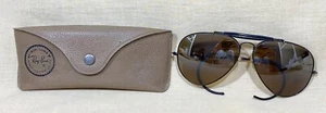 Gafas de sol vintage RAY-BAN B&L Bausch & Lomb aviador cazador piloto Gafas fabricante de equipos originales/ - Imagen 1 de 13