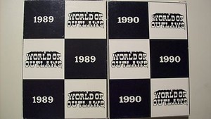 1989 & 1990 World Of Outlaws card sets w/Postcards