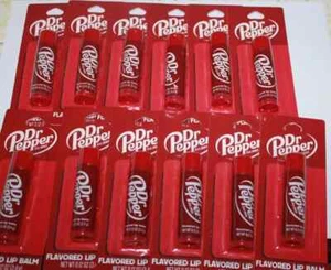 LOT OF 100 Taste Beauty Dr. Pepper Flavored Lip Balm NEW & CARDED WHOLESALE - Picture 1 of 2