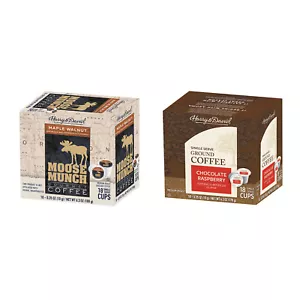 Combo de café Harry & David, nuez de arce, frambuesa chocolate cajas de 2/18 quilates - Imagen 1 de 5