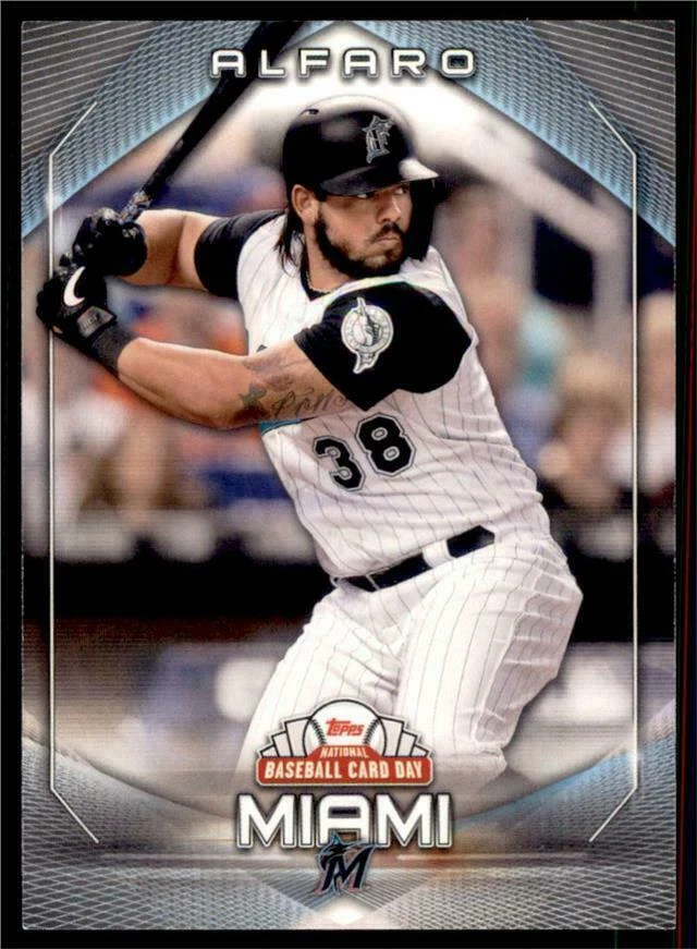 2020 TOPPS NATIONAL BASEBALL CARD DAY Jorge Alfaro #15 - Image 1 of 1