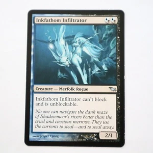 MTG Multicoloured - Inkfathom Infiltrator - 167 - Shadowmoor - Merfolk - Picture 1 of 1