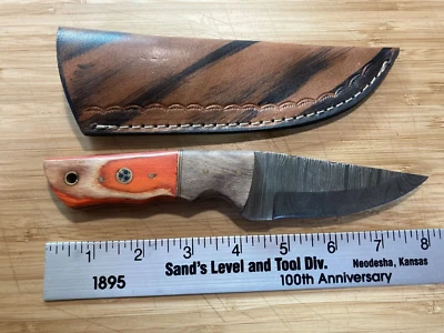 Nuevo cuchillo de hoja fija de 8" con funda Foto 1 de 2