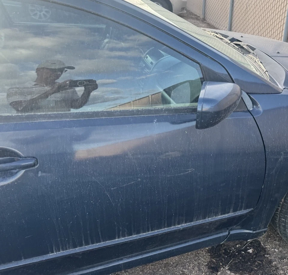 Mitsubishi GALANT Front Right Passenger Door Shell  Blue 2004 2005 2006  OEM - Image 1 of 2