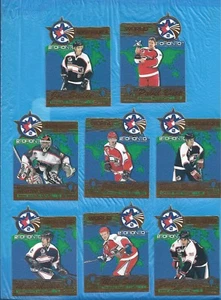 1999-00 PACIFIC OMEGA WORLD STARS + NORTH AMERICAN ALL STARS LOT 9 JAGR SAKIC +  - Bild 1 von 1