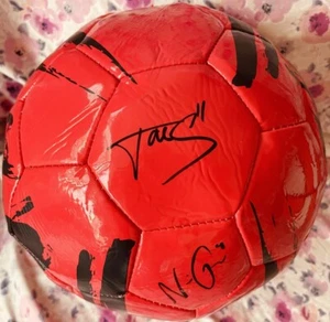 Naomi Girma Jaedyn Shaw signed 2024 US Olympic Gold Women's Soccer Team ball JSA - Picture 1 of 1