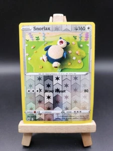 Pokémon TCG Snorlax Crown Zenith 109/159 Reverse Holo Rare Damaged* - Picture 1 of 4