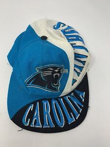 RARE Vintage Carolina Panthers Snapback Hat Drew Pearson Cap 90s NFL