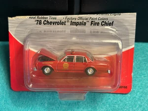 New, rare, 1/87 scale Classic Metals 1987Chevy Impala Fire Chief's car model - Picture 1 of 1