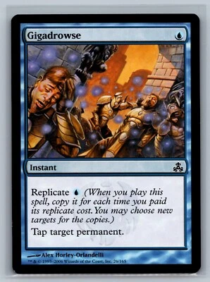 Magic The Gathering Guildpact 4x Gigadrowse #26/165 MTG TCG CCG Playset - Image 1 of 2