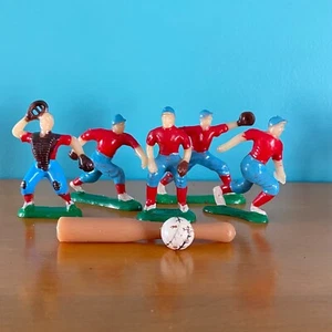 Vintage Wilton Baseball Player Cake Toppers - Picture 1 of 6