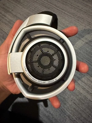 ORIGINAL OG SENNHEISER HD 800 HD800 GREY SILVER AUDIOPHILE OPEN BACK HEADPHONE - Image 1 of 4