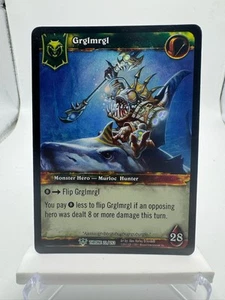 World of Warcraft TCG Trono Foil Hero Grglmrgl - Imagen 1 de 2