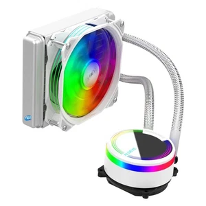Dissipateur A Liquide CPU RGB 120MM LGA 1155 1156 AM2 FM1 AM3 AM2+AM4 - Photo 1/5
