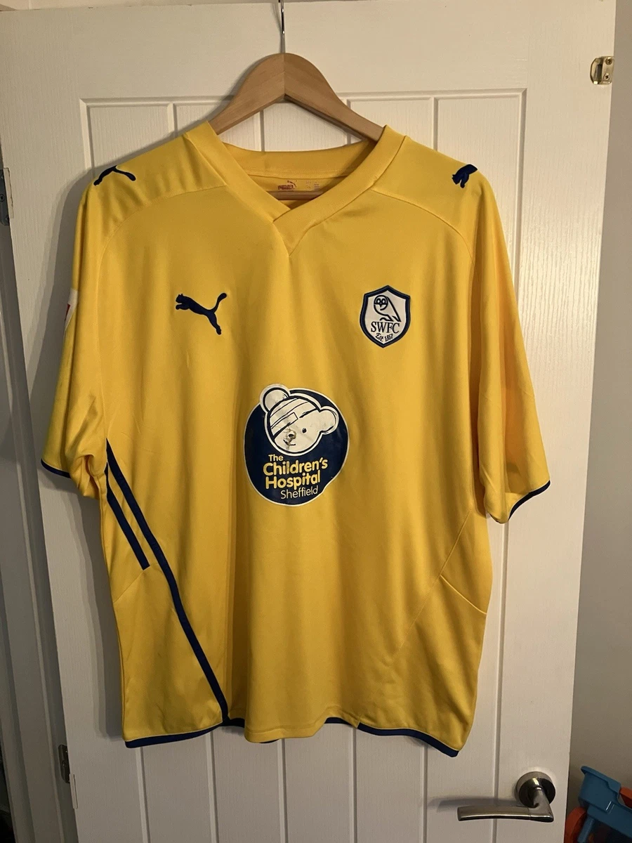 Sheffield Wednesday Away Memorabilia Football Shirts (English