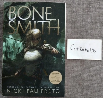 Bonesmith ARC Nicki Pau Preto Paperback NEW House of the Dead Duology Book 1 - Image 1 of 4