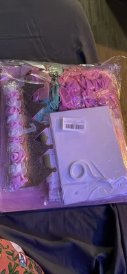 Decoraciones de primer cumpleaños de hadas, decoración de fiesta de primer cumpleaños con temática de flores... Foto 1 de 4