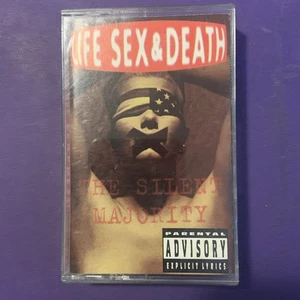 Life Sex & Death The Silent Majority Cassette Tape Original 1992 Rock Metal Expl - Picture 1 of 3
