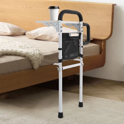 Bed Rails for Elderly Adults Safety, Height Adjustable Bed Rail Standing Aid Bed - Image 1 of 4