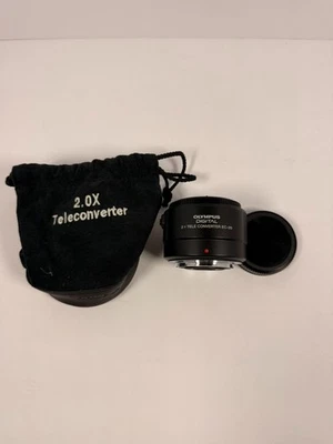 OLYMPUS EC-20 2.0x 2X Teleconverter Tele-Extender for Four Thirds 4/3 MINT - Image 1 of 3