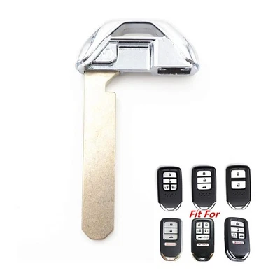 New Smart Key Uncut Emergency Insert 35118-T2A-A50 For Honda For KR5V1X, KR5V2X - Image 1 of 4