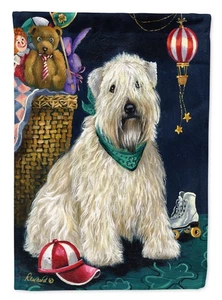 Caroline's Treasures Wheaten Terrier Playroom House Flag PPP3193CHF - Picture 1 of 4
