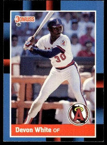 Donruss Devon White California Angels 1988 #283 - Foto 1 di 2