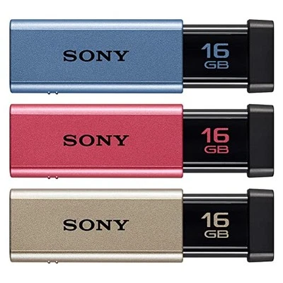 Sony USB Memory USB3.1 16GB Flash Drive 3-pack High Speed Type USM16GT 3C - Image 1 of 4