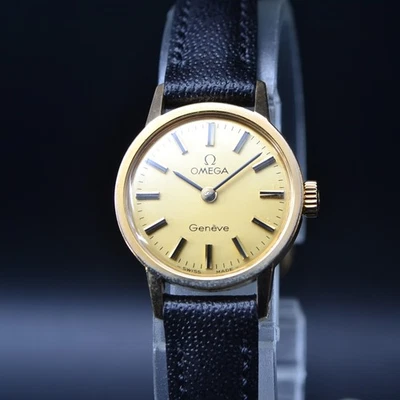 Omega Geneve Cal.625 vintage 1973 [OH, reparado] cuerda manual, mujer Foto 1 de 4